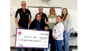 Elks donate $5,175 to student for hearing aids